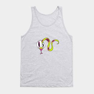 cute crazy snake Tank Top